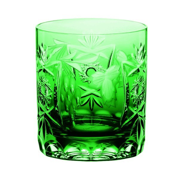 Zielona szklanka do whisky ze szkła kryształowego Nachtmann Traube Whisky Tumbler Emerald Green, 250 ml