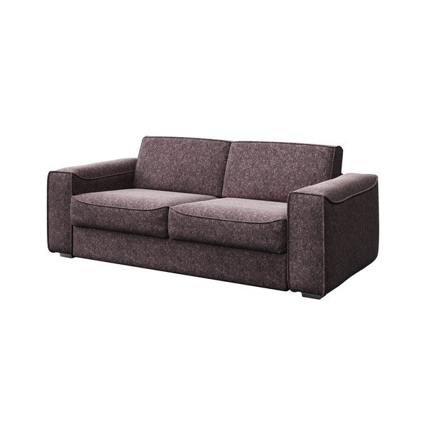 Czerwono-szara rozkładana sofa 3-osobowa MESONICA Munro-image-2