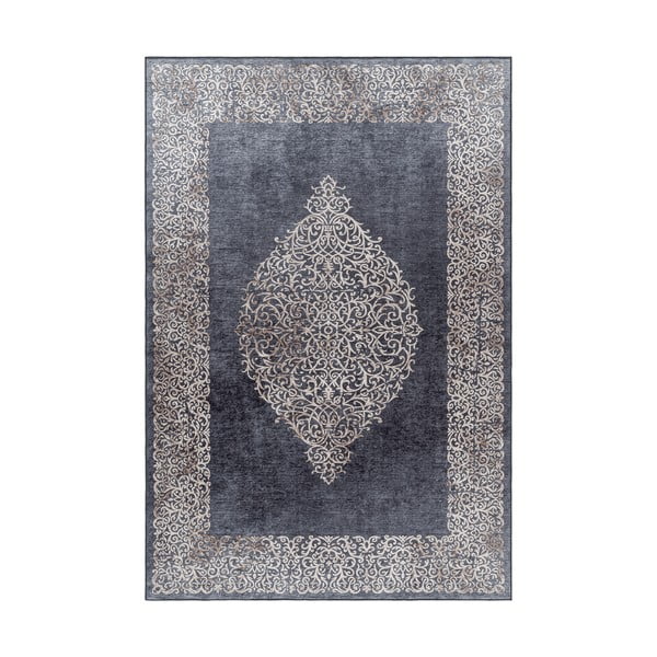 Antracytowy dywan odpowiedni do prania 160x230 cm Fiesta – Ayyildiz Carpets