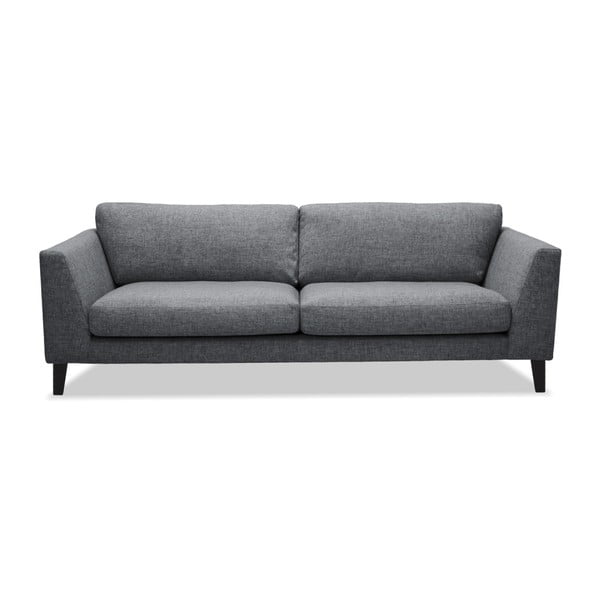 Antracytowa sofa 3-osobowa Vivonita Monroe