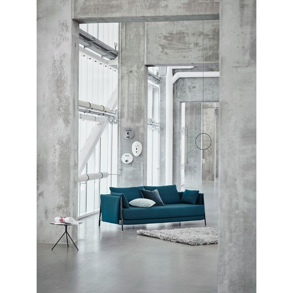 Czarna rozkładana sofa Softline Madison-image-3