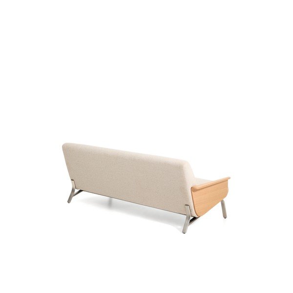Beżowa sofa z tkaniny szenilowej 205 cm Amsen – Kave Home-image-4