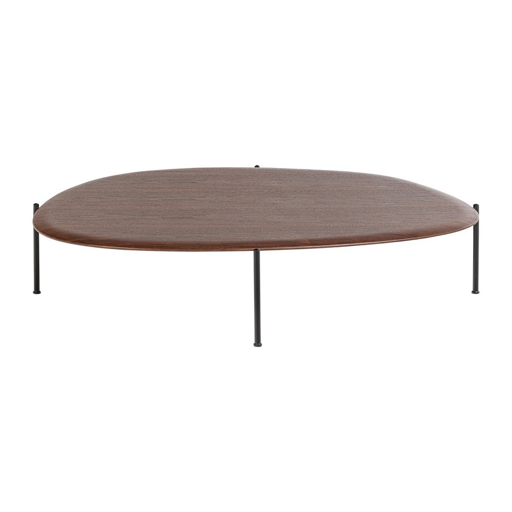 Stolik w ciemnym naturalnym kolorze 97x121 cm Kota – WOOOD (zdjęcie 3)