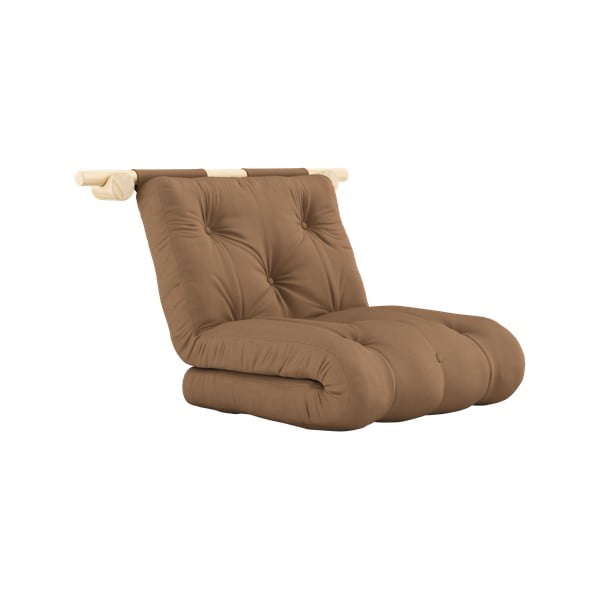 Brązowy fotel Hooked – Karup Design