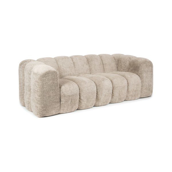Beżowa sofa 214 cm Gajos – Marckeric