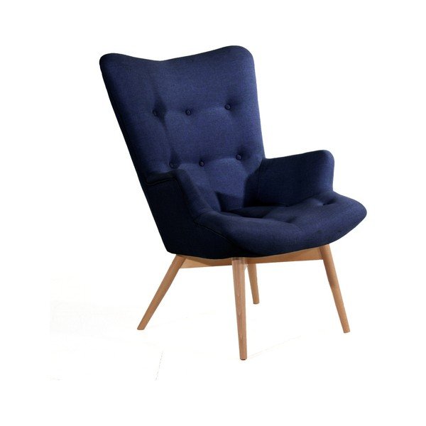 Granatowy fotel Max Winzer Arne-image-3