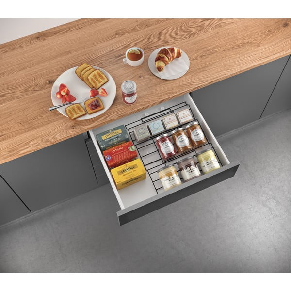 Organizer ze stali nierdzewnej na przyprawy Lava – Metaltex-image-1