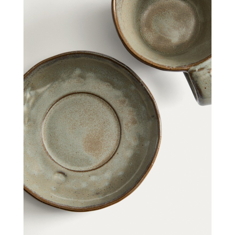 Szara filiżanka ceramiczna Alenia – Kave Home (zdjęcie 3)