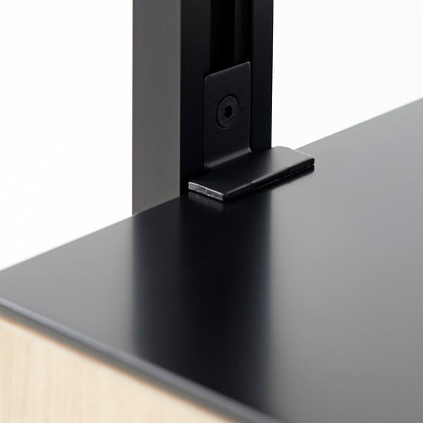 Czarny regał w dekorze dębu 94x210 cm Edge by Hammel – Hammel Furniture-image-2