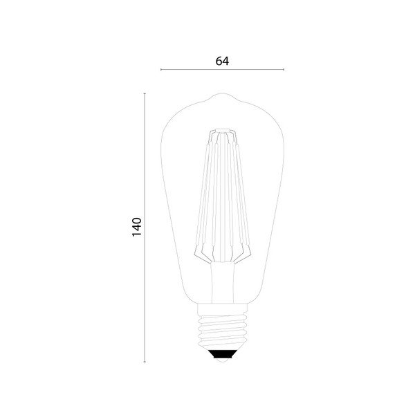 Żarówka LED Bulb Attack Marine LED Light, E27 6,5W-image-3