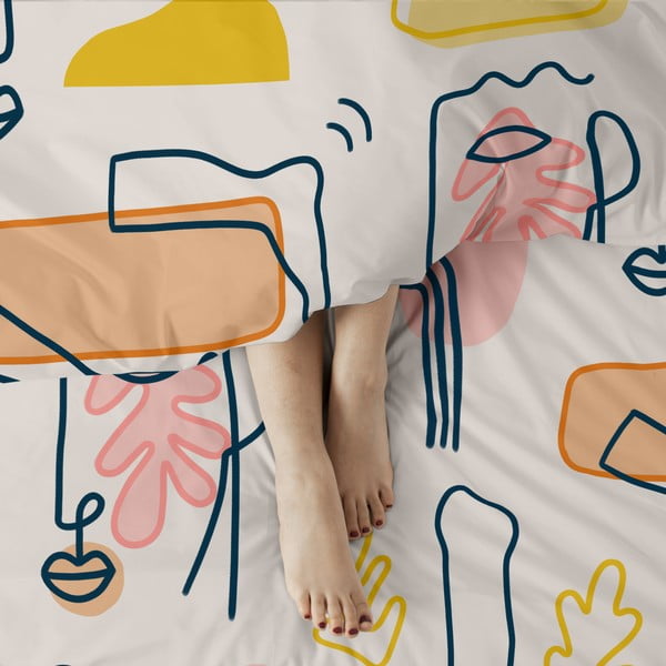 Dwuosobowa poszwa na kołdrę 200x200 cm Anatomy – Aware-image-4