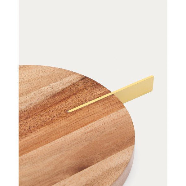 Drewniana deska do serwowania 25 x 20 cm Zairin – Kave Home-image-3