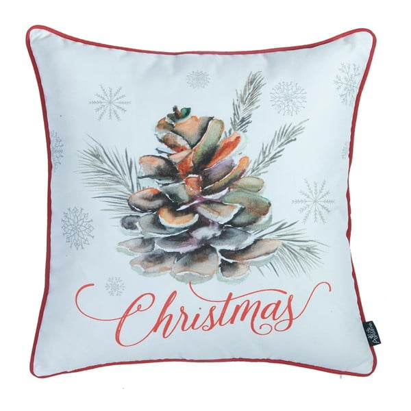Poszewka na poduszkę z motywem świątecznym Apolena Honey Christmas, 45x45 cm