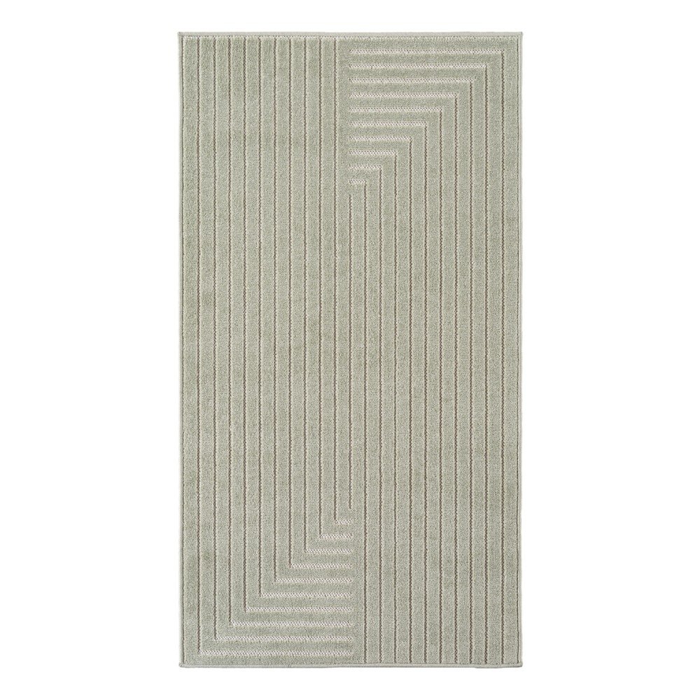 Zielony dywan odpowiedni na zewnątrz 80x150 cm Nova 1202 – Ayyildiz Carpets