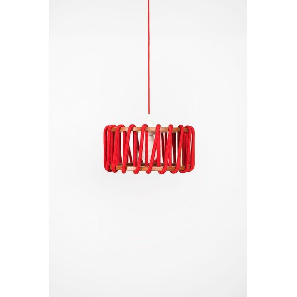 Czerwona lampa wisząca EMKO Macaron, ø 30 cm-image-1