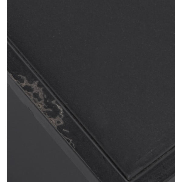 Czarna ławka metalowa Geese Gap-image-1