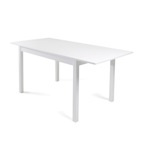 Biały stół rozkładany Global Trade Totoro, długość 140-190 cm