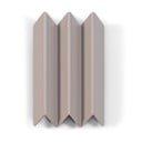 Szarobrązowy metalowy wieszak ścienny z półką 13 cm Sensu – Spinder Design