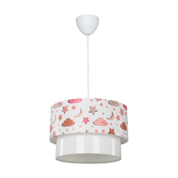 Biała lampa dziecięca ø 30 cm Kinder – Squid Lighting-image-2