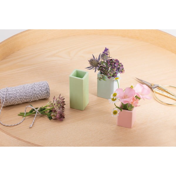 Zestaw 5 małych porcelanowych wazonów Remember Mini-image-1