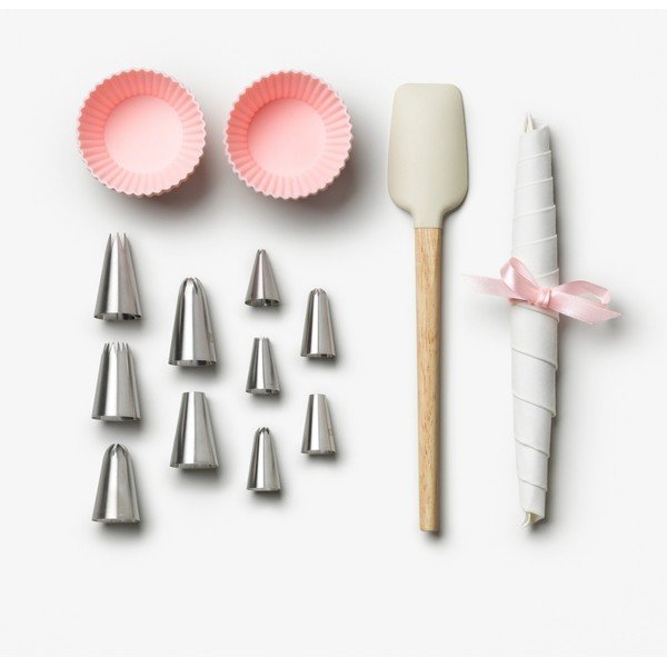 Cukierniczy zestaw do zdobienia liczba końcówek 10 szt. The Essentials Cupcake Tools – Printworks