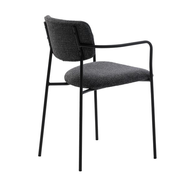 Ciemnoszare krzesło Zama – Unique Furniture-image-4