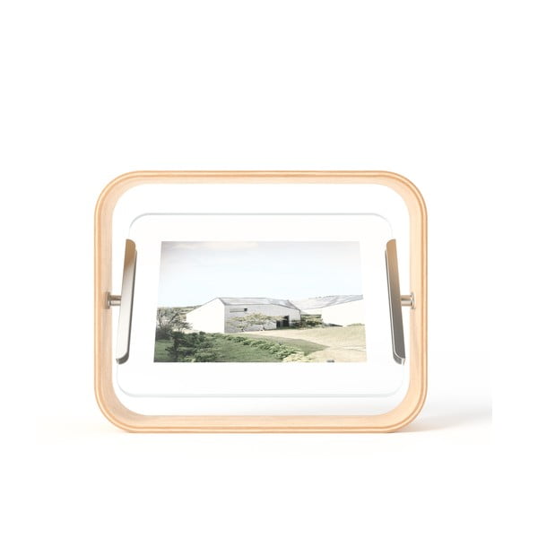 Naturalna drewniana ramka stojąca 19x24 cm Bellwood – Umbra-image-4