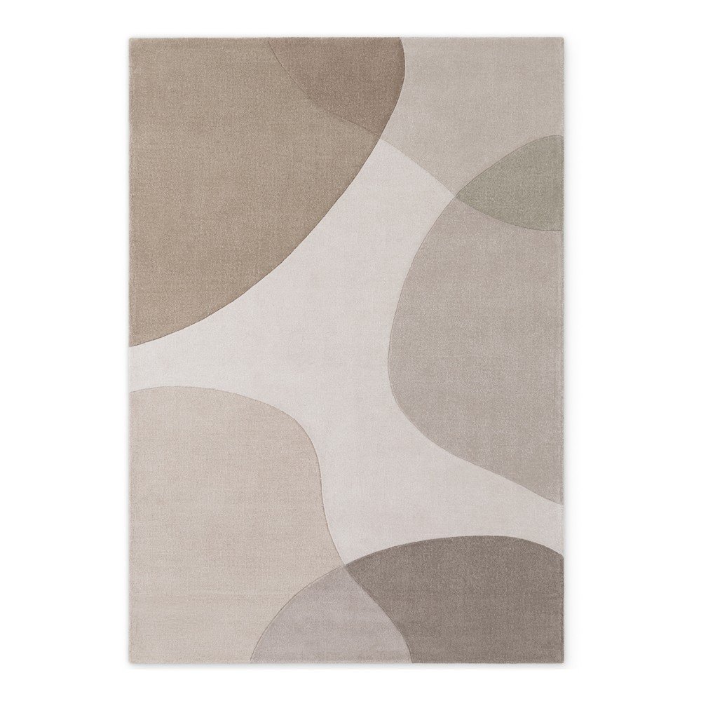 Beżowy wełniany dywan tkany ręcznie 120x170 cm Hackney Clarissa – Ted Baker