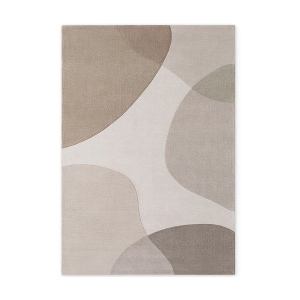 Beżowy wełniany dywan tkany ręcznie 160x230 cm Hackney Clarissa – Ted Baker