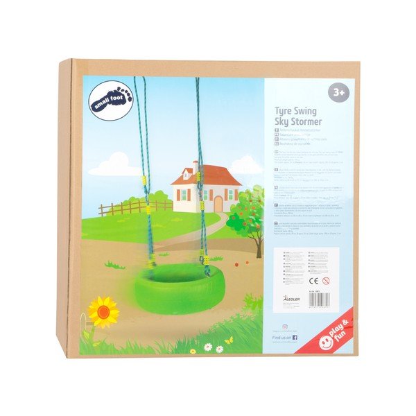 Dziecięca huśtawka w kształcie opony Legler Swing-image-1