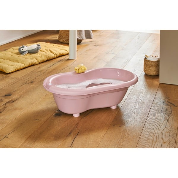 Jasnoróżowa wanienka 44,5x76 cm TOP – Rotho-image-1