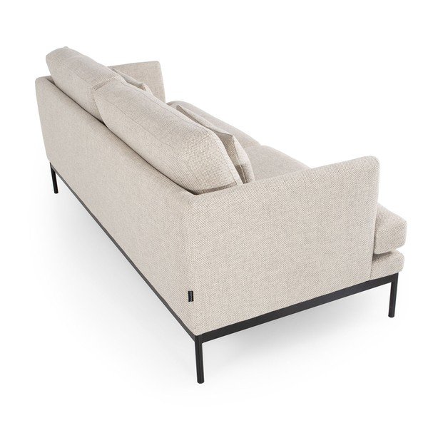Jasnobeżowa sofa Ndesign Pearl, szerokość 204 cm-image-3