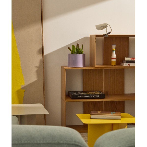 Jasnoszara metalowa lampa stołowa z klipsem (wysokość 16 cm) Jula – Kave Home-image-3