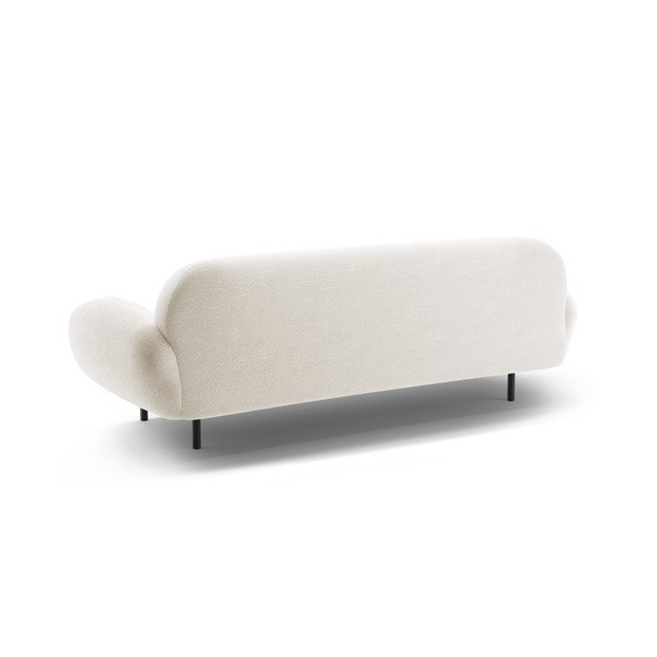 Biała sofa z materiału bouclé 208 cm Poppy – Micadoni -image-2