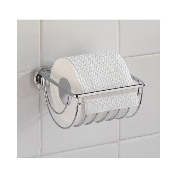 Samoprzyczepny uchwyt na papier toaletowy Wenko Power-Loc Bovino-image-1