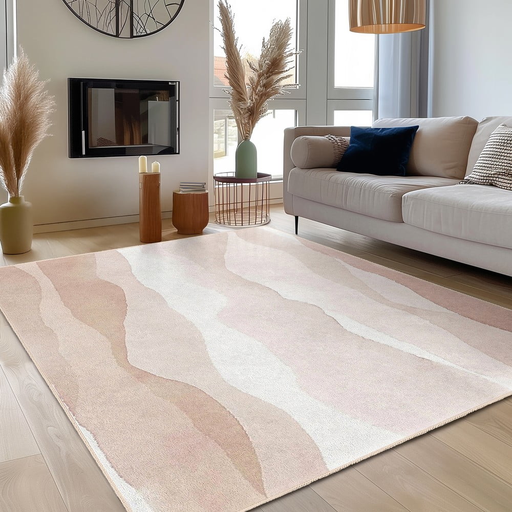 Kremowy dywan odpowiedni do prania 80x150 cm Komodo Beach – Mila Home (zdjęcie 8)
