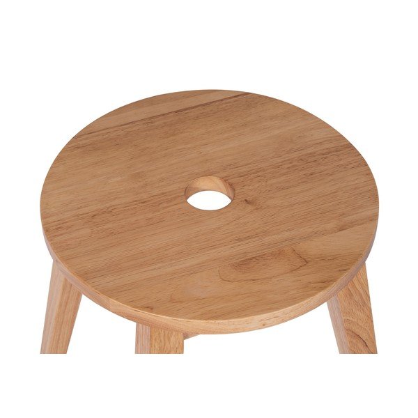 Stołek z drewna kauczukowego Club – Bonami Selection-image-3