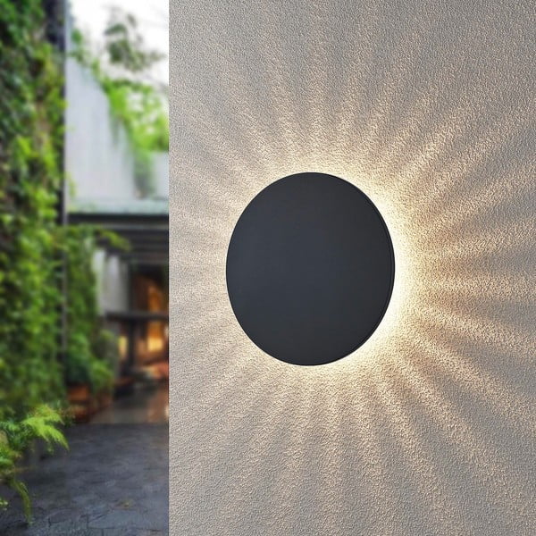 Lampa zewnętrzna LED ø 25 cm Belly – Trio-image-1