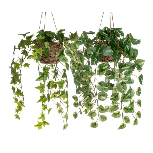 Sztuczne rośliny zestaw 2 szt. (wysokość 50 cm) – Casa Selección