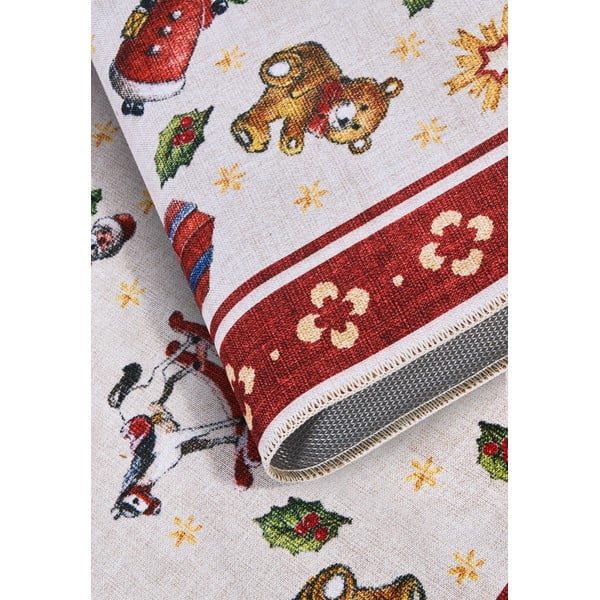 Czerwony dywan ze świątecznym motywem 160x230 cm Red Christmas – Villeroy&Boch-image-4