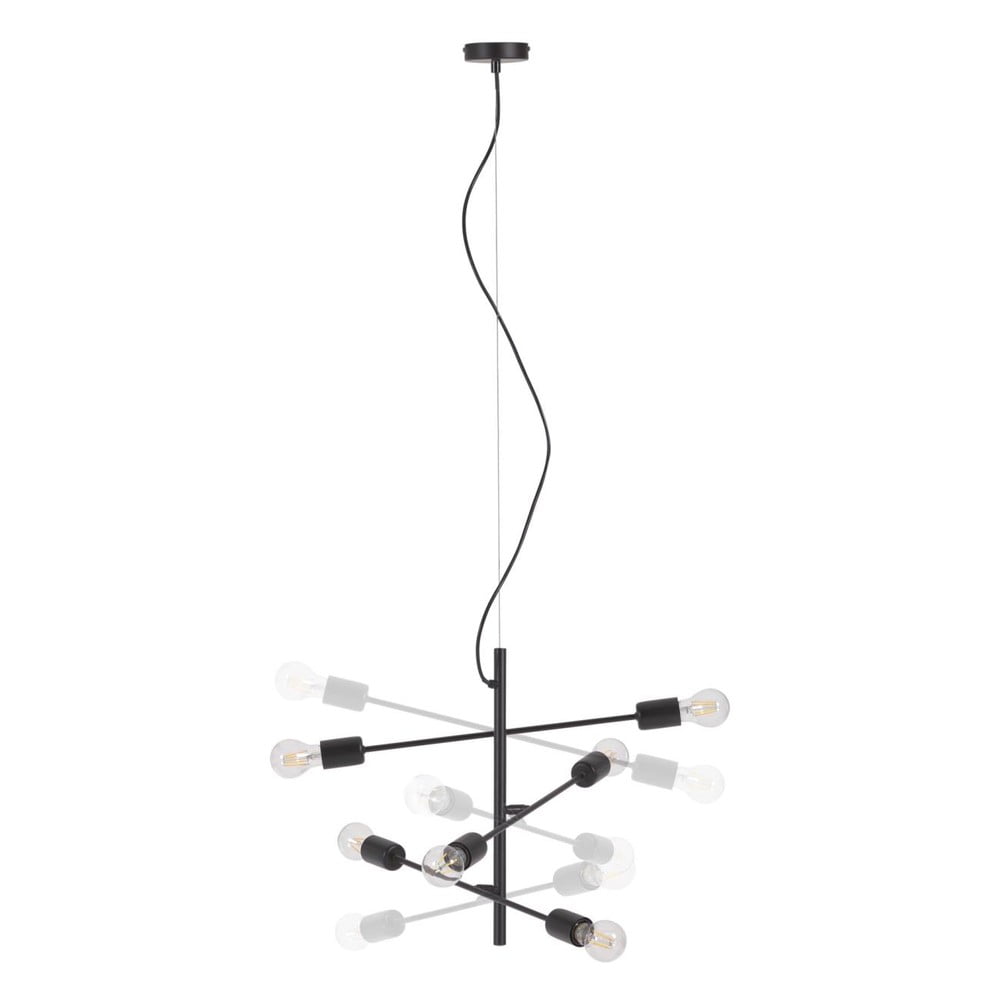 Czarna lampa wisząca ø 55 cm Spica – Kave Home (zdjęcie 10)