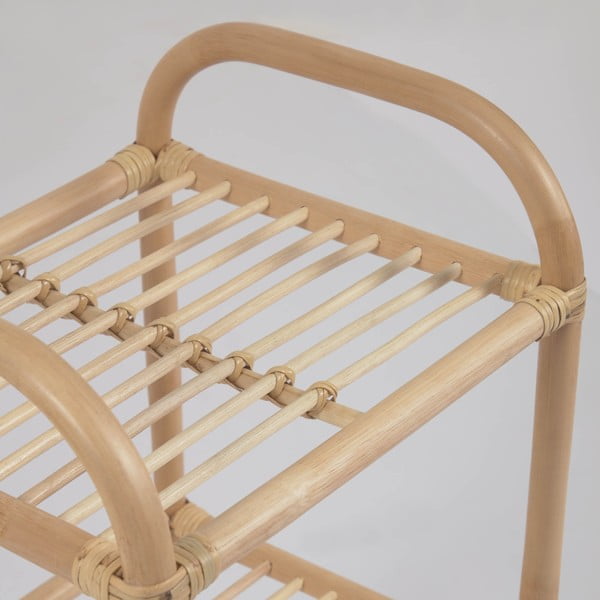 Regał dziecięcy z rattanu Kave Home Ormela, 40x80 cm-image-2