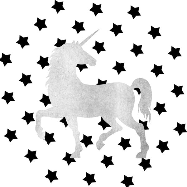 Obraz Canvas Framework Unicorn Silvero, 50x50 cm