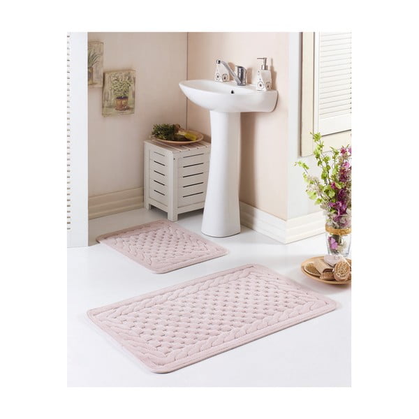 Zestaw 2 dywaników łazienkowych Hasir