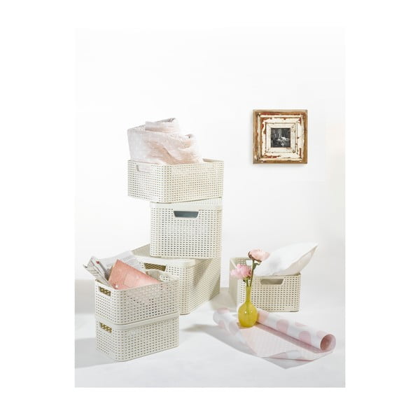 Szary koszyk Curver Style, 18 l-image-1