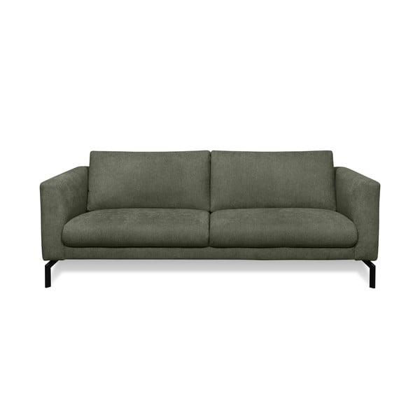 Ciemnozielona sofa 216 cm Gomero – Scandic