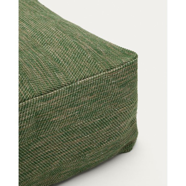 Zielony puf Vedell – Kave Home-image-1