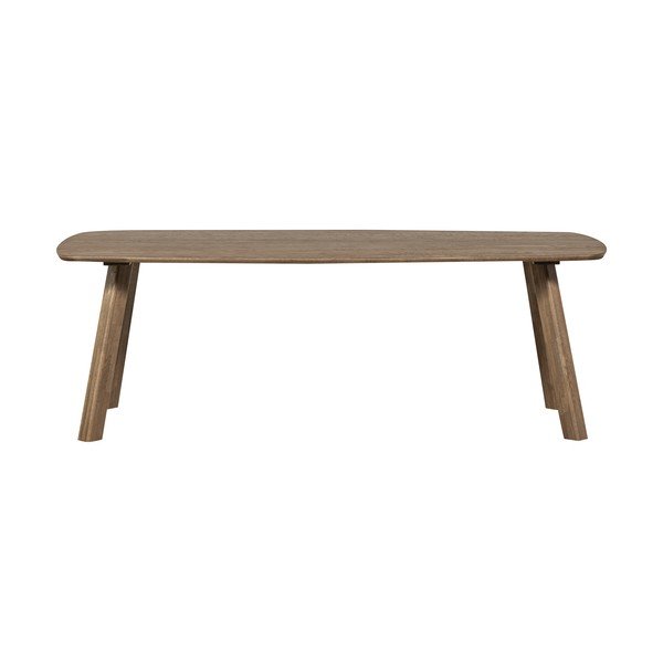 Stół z litego drewna dębowego 100x220 cm Tablo – WOOOD