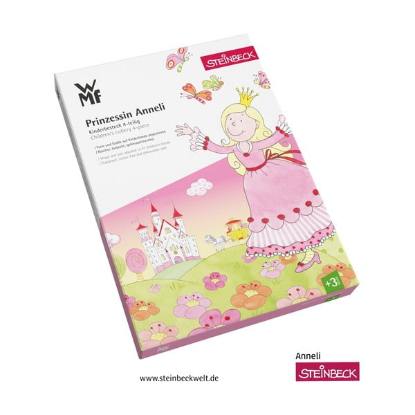 Zestaw 4 sztućców dla dzieci ze stali nierdzewnej WMF Anneli-image-1