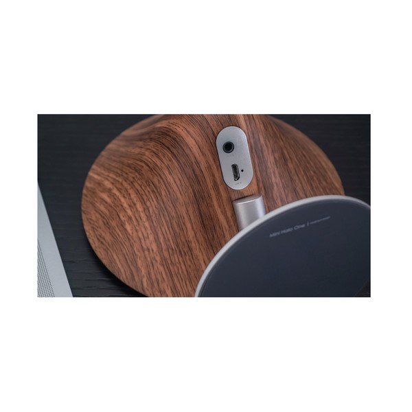 Ciemnobrązowy głośnik bluetooth Gingko Halo-image-2
